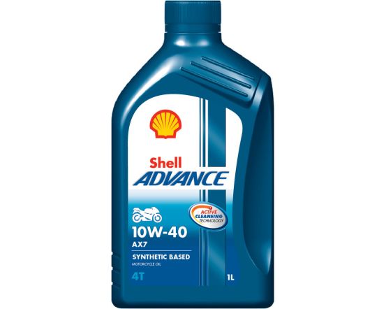 SHELL ADVANCE 4T AX7 10W-40 1l