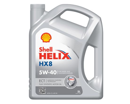 SHELL HELIX HX8 ECT 5W40 (OEMs) 5L