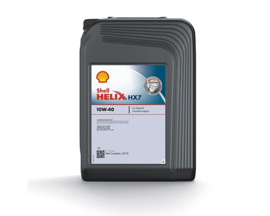 SHELL HELIX HX7 10W-40 20L NEW