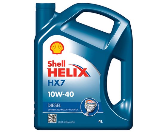 SHELL HELIX DIESEL HX7 10W-40 4L EURO