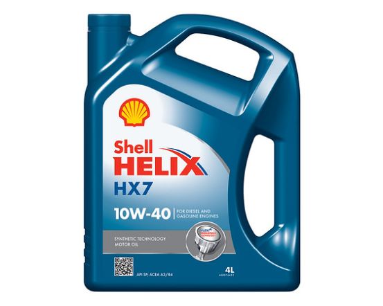 SHELL HELIX HX7 10W-40 4L