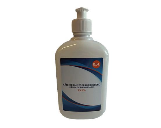 HAND DESINFECTANT 500ml (roku dezinfekcijas šķidr)